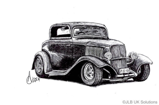 1834 ford coupe hot rod