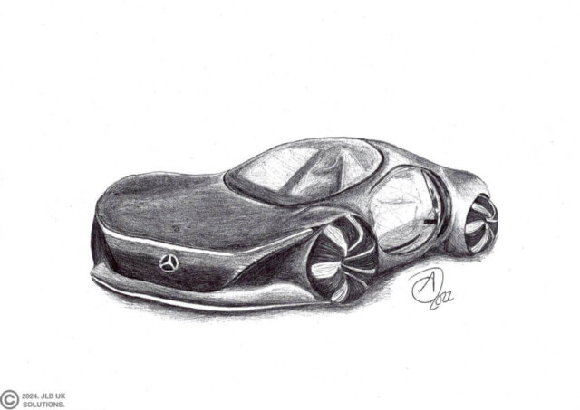 Mercedes concept car