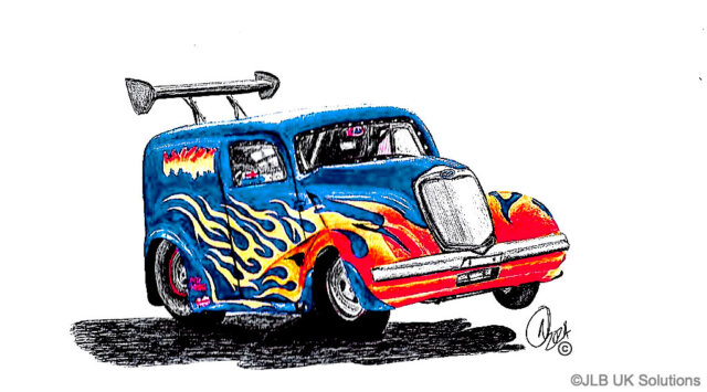 Rat Rod Blue