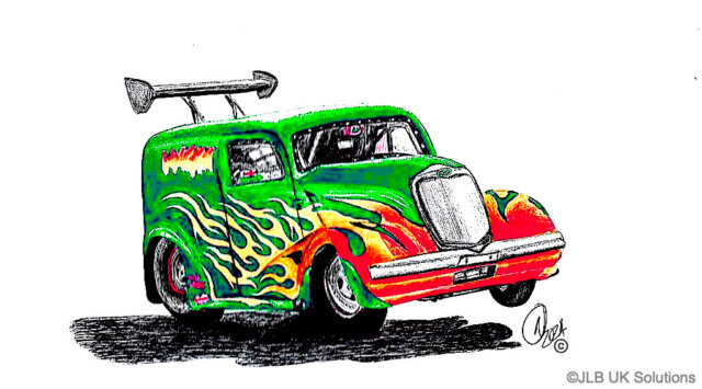 green hot rod